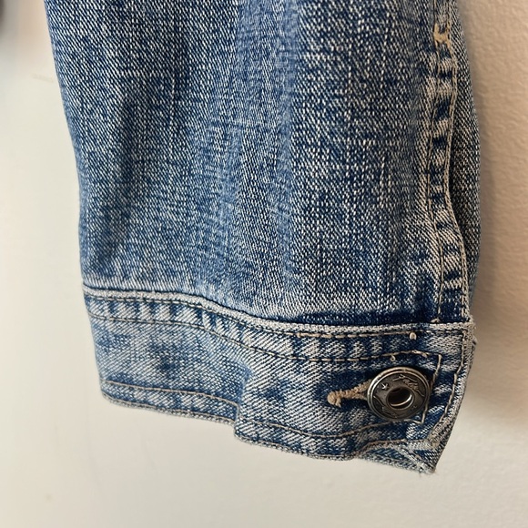 Y2K FUBU Blue Jean Jacket women’s size 2X - Picture 7 of 10